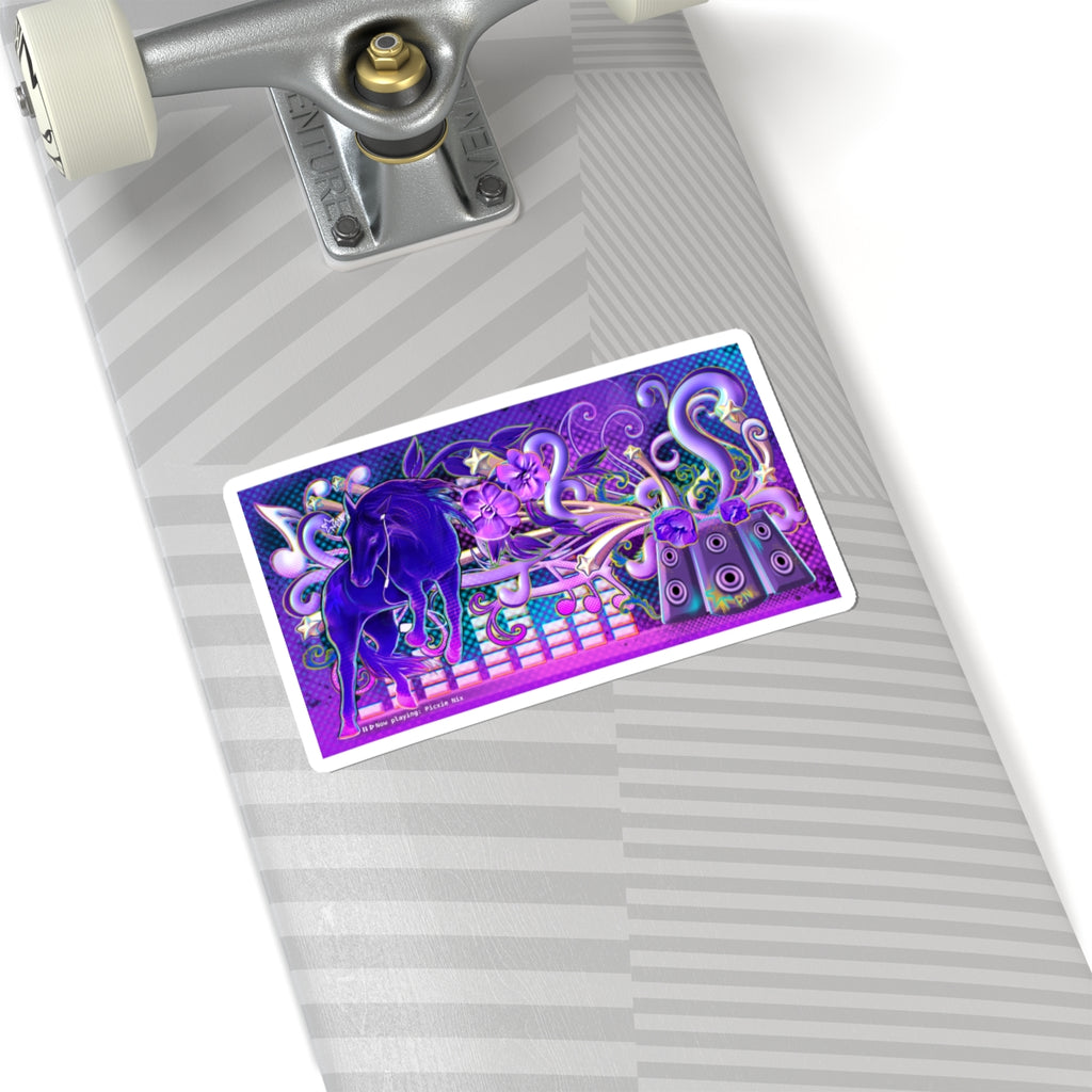 Kiss-Cut Sticker: Frutiger Metro Dancing Horse